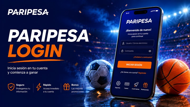 Inicio de sesion en Paripesa